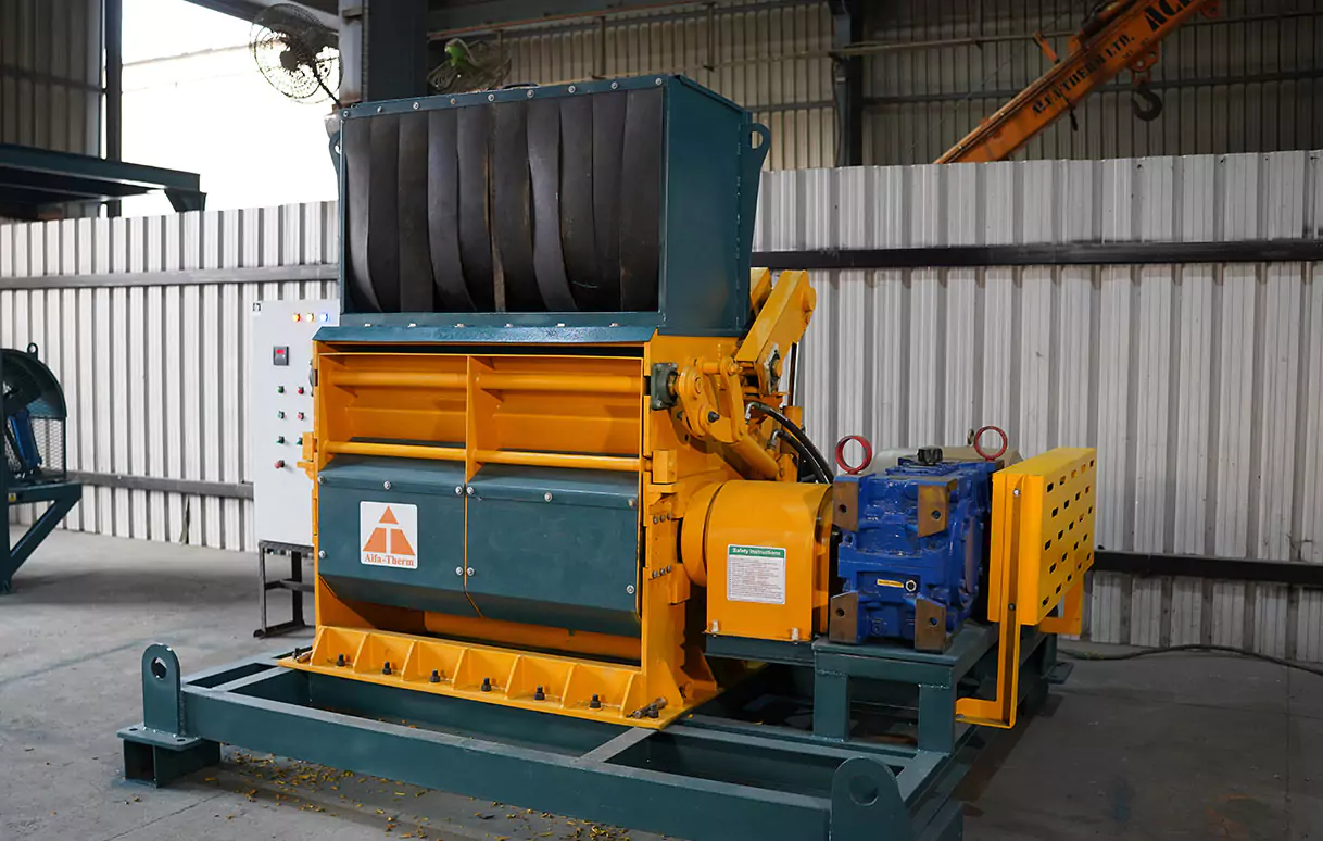 The Future of Single Shaft Shredders with Alfa Therm Limited