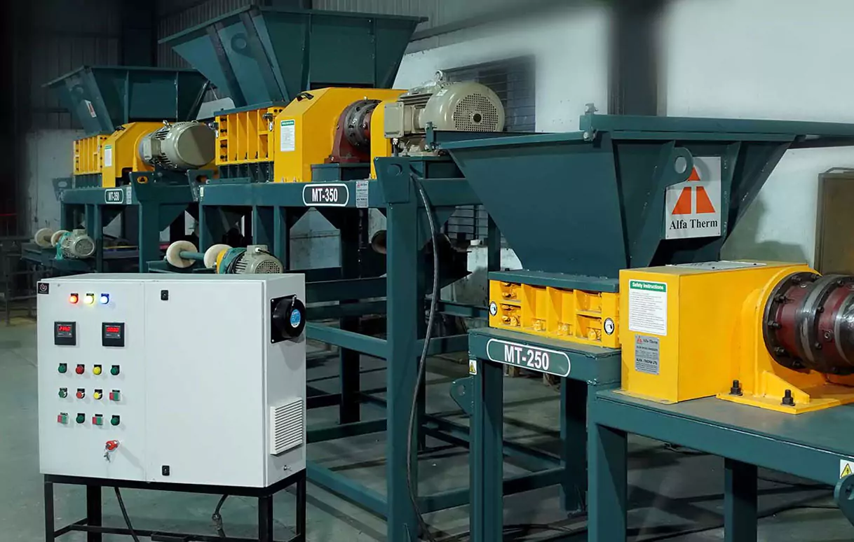 Twin Shaft Shredder
