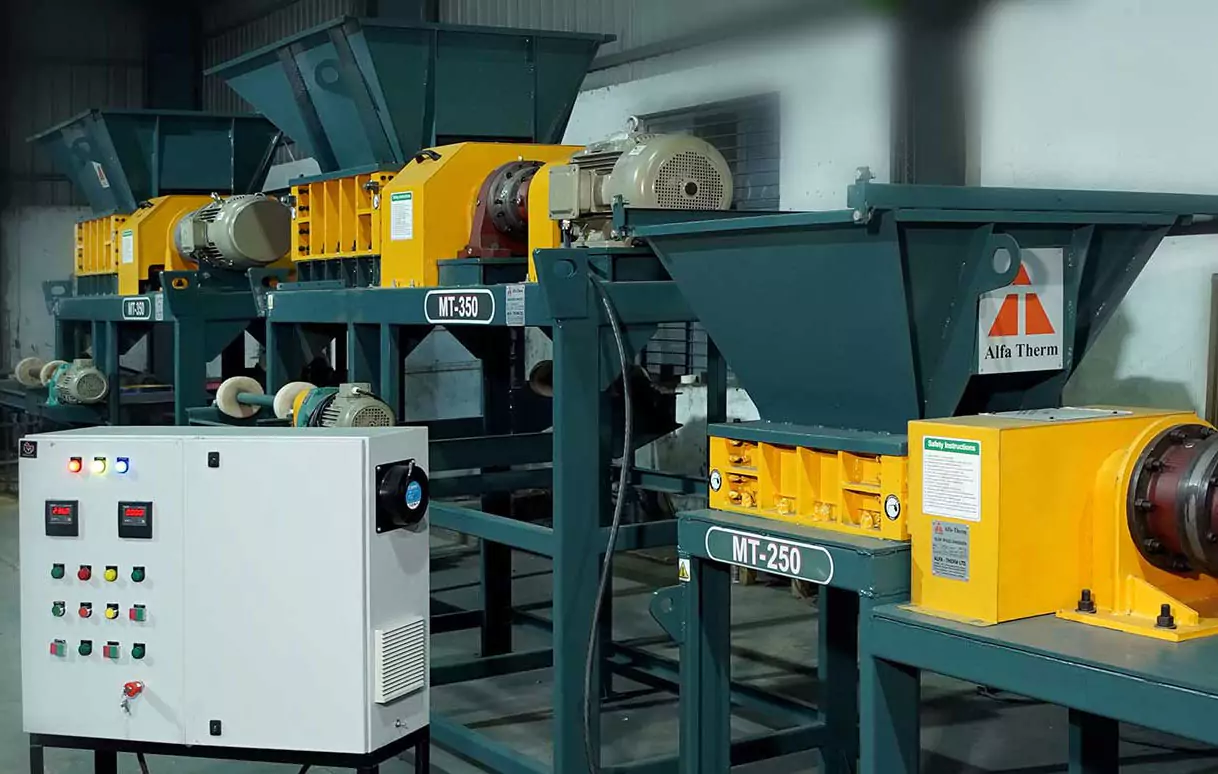 Twin Shaft Shredder