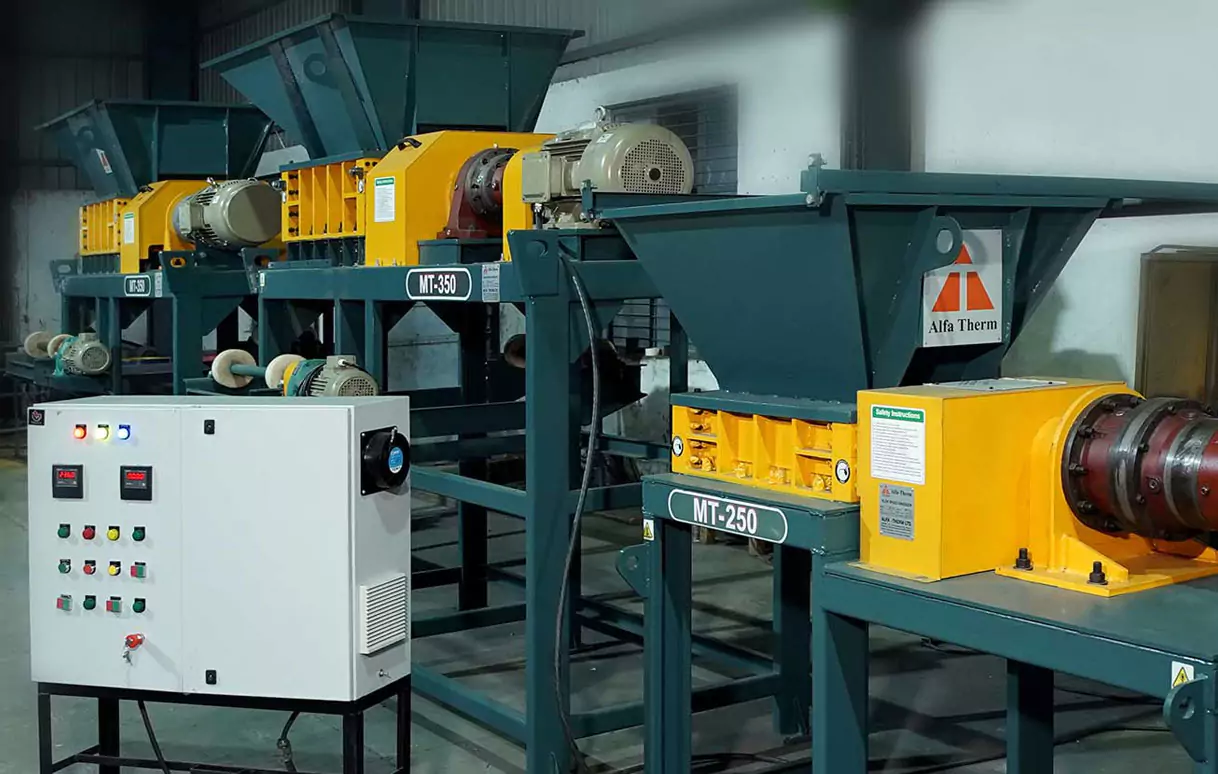 Twin Shaft Shredders