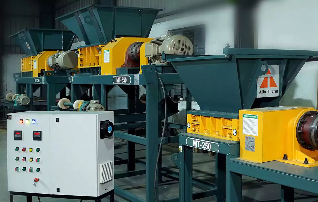 Twin Shaft Shredder